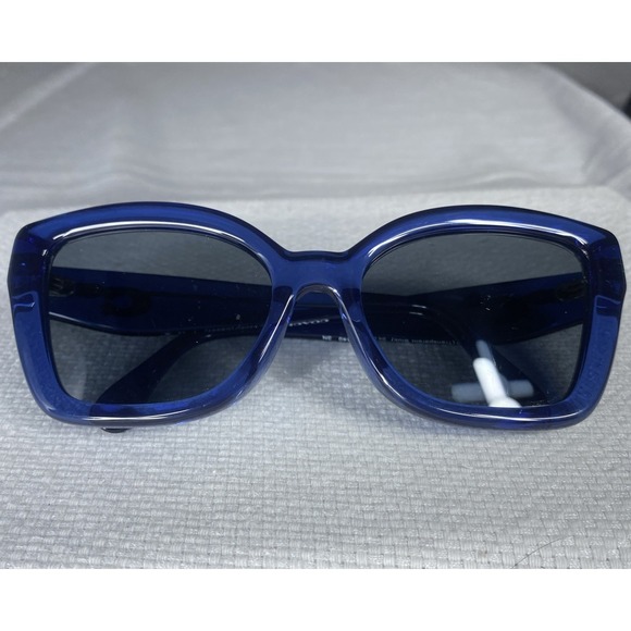 COACH HC8405U 583180 Cs544 Transparent Blue Blue Solid 54 mm Women's Sunglasses - Picture 1 of 8